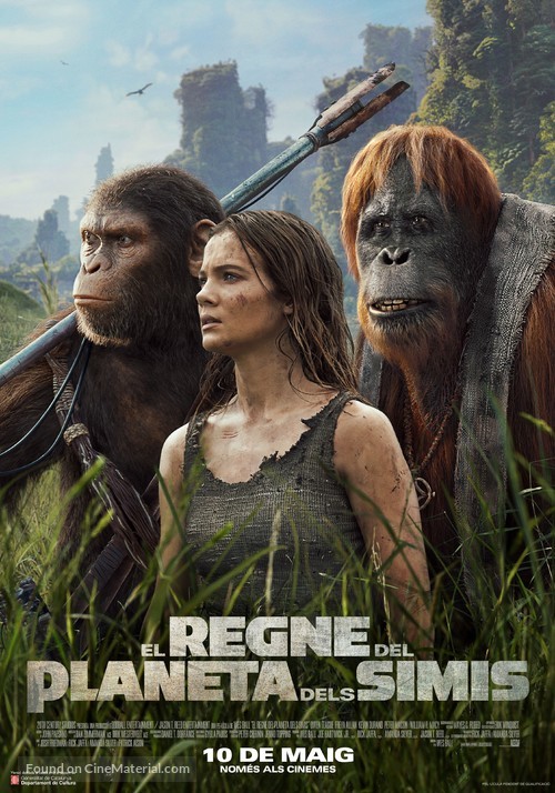 Kingdom of the Planet of the Apes - Andorran Movie Poster