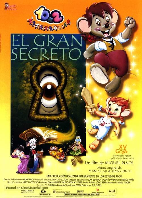 10 + 2: El gran secreto - Spanish poster