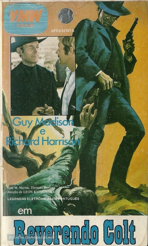 Reverendo Colt - Brazilian VHS movie cover