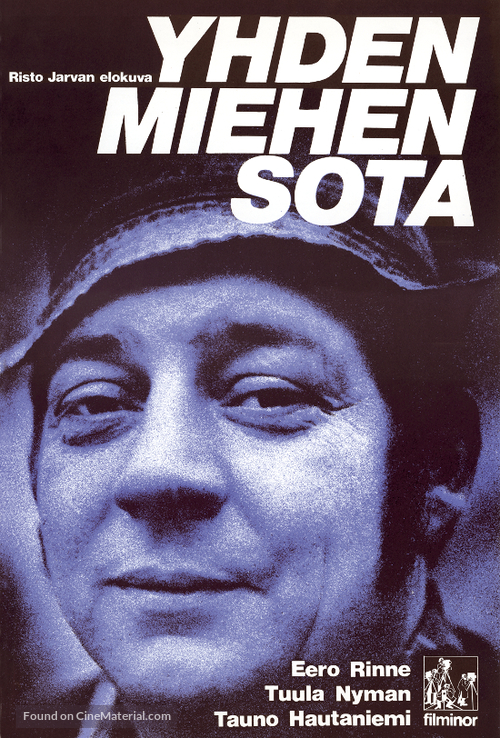 Yhden miehen sota - Finnish Movie Poster