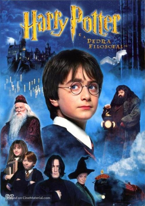 Harry Potter and the Philosopher&#039;s Stone - Brazilian Movie Cover