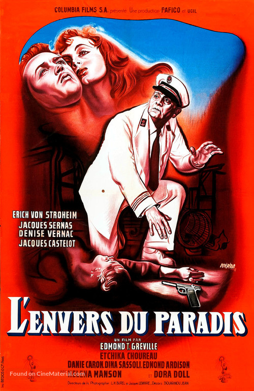 L&#039;envers du paradis - French Movie Poster