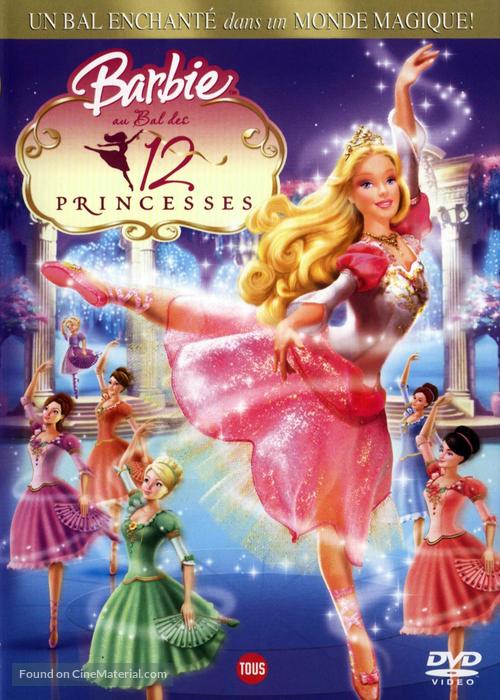 Barbie in the 12 Dancing Princesses - Belgian DVD movie cover