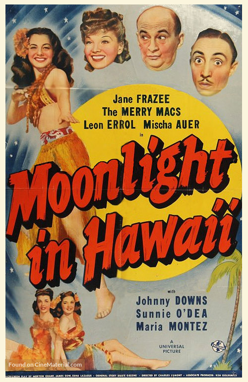 Moonlight in Hawaii - Movie Poster