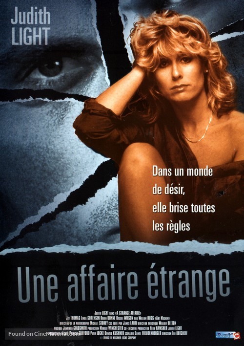 A Husband, a Wife and a Lover - French DVD movie cover