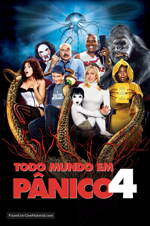 Scary Movie 4 - Brazilian Movie Cover