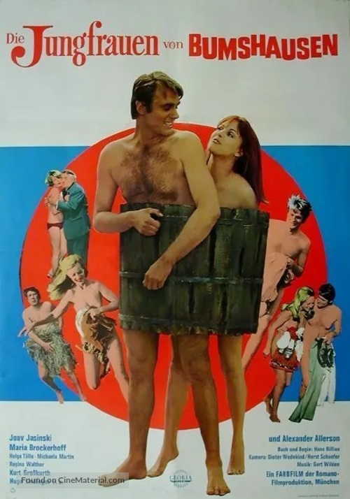 Die Jungfrauen von Bumshausen - German Movie Poster