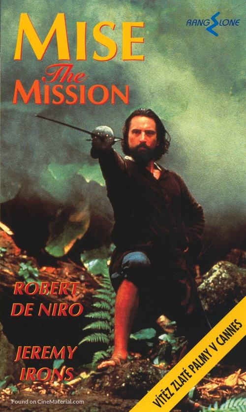 The Mission - Czech VHS movie cover