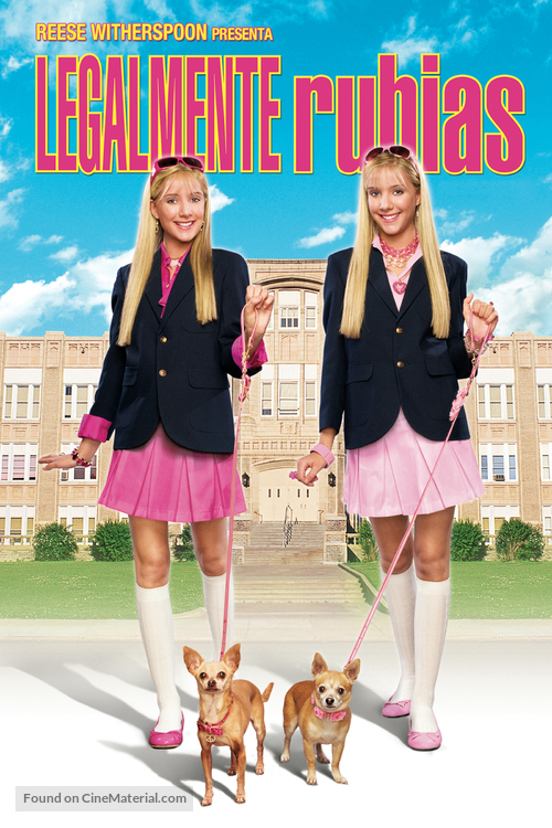 Legally Blondes - Mexican DVD movie cover