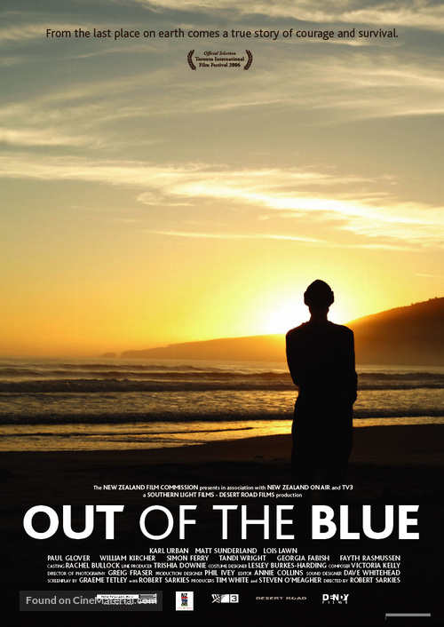 Out of the Blue - New Zealand Movie Poster