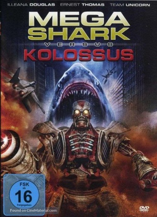 Mega Shark vs. Kolossus - German Movie Cover