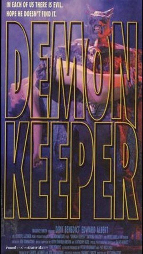 Demon Keeper - VHS movie cover