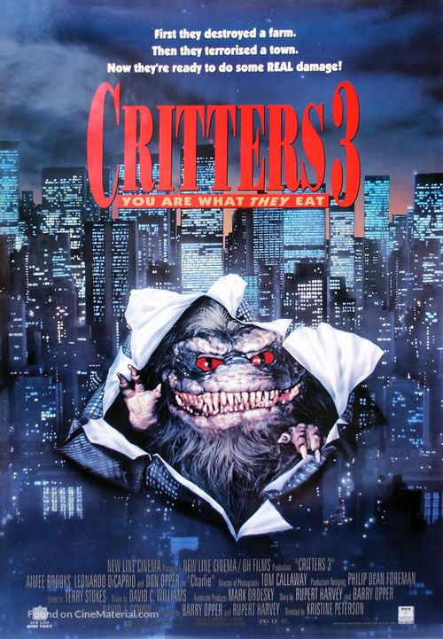Critters 3 - Movie Poster