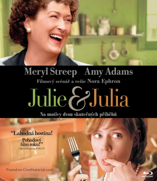 Julie &amp; Julia - Czech Blu-Ray movie cover