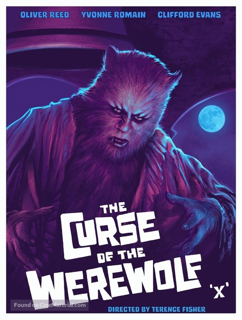 The Curse of the Werewolf - British poster