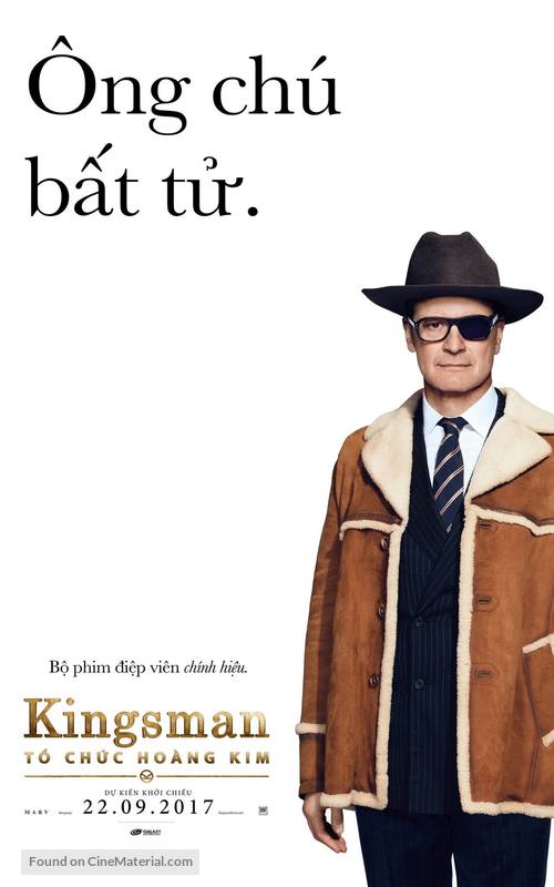 Kingsman: The Golden Circle - Vietnamese Movie Poster