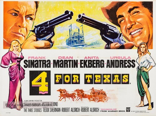 4 for Texas - British Movie Poster