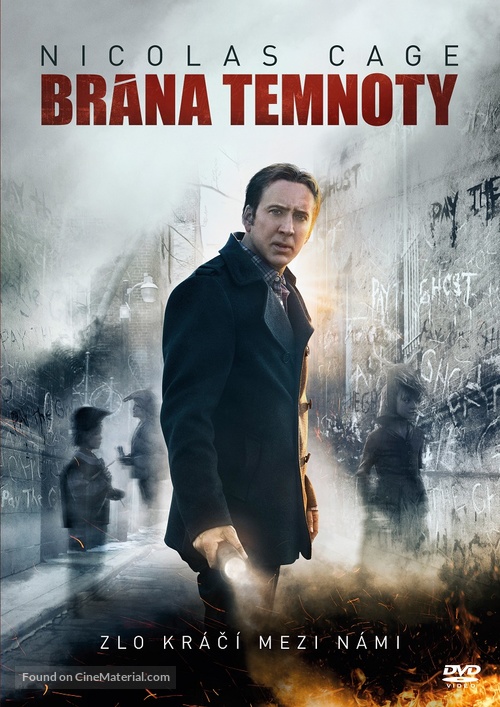 Pay the Ghost - Czech DVD movie cover