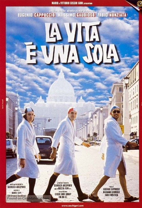 La vita &egrave; una sola - Italian Movie Poster