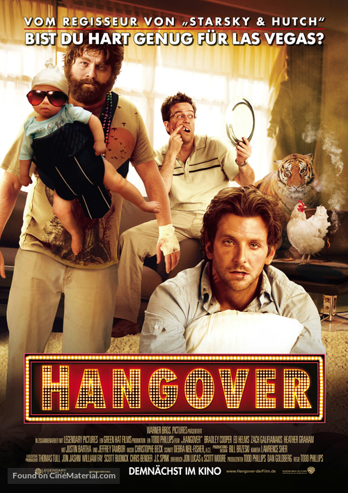 The Hangover - German Movie Poster