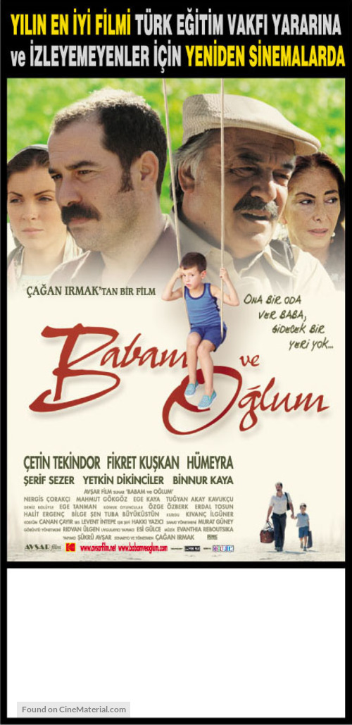 Babam Ve Oglum - Turkish Movie Poster