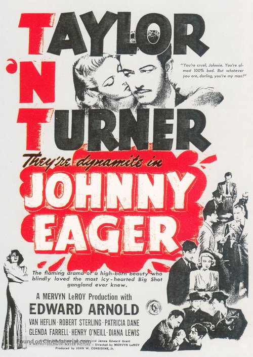 Johnny Eager - poster