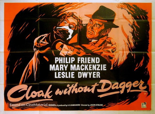 Cloak Without Dagger - British Movie Poster