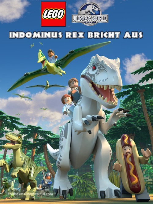 &quot;Lego Jurassic World: The Indominus Escape&quot; - German DVD movie cover