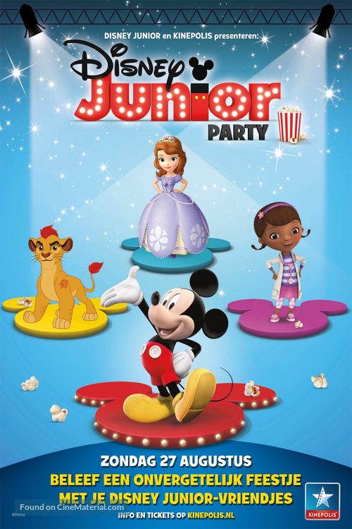 Disney Junior Party - Dutch Movie Poster