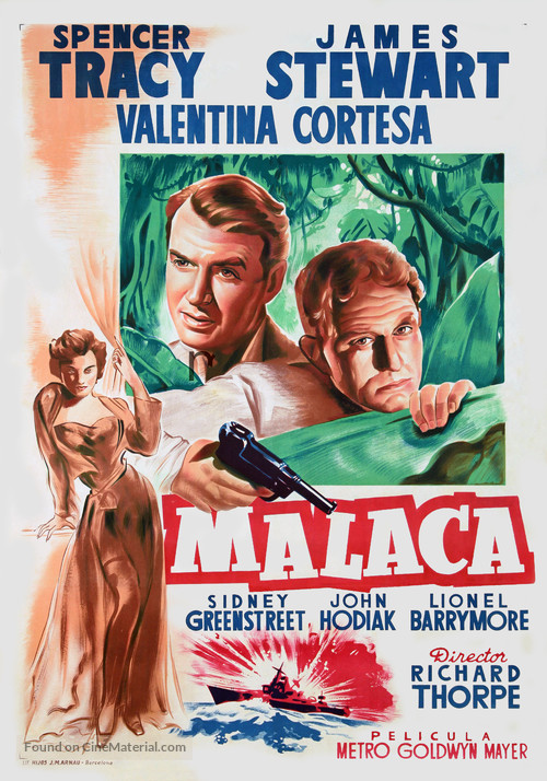 Malaya - Spanish Movie Poster