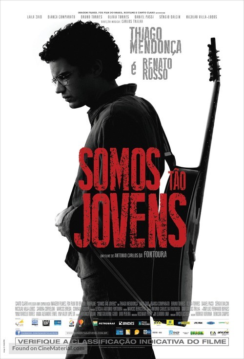 Somos Tao Jovens - Brazilian Movie Poster