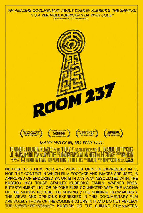 Room 237 - Movie Poster