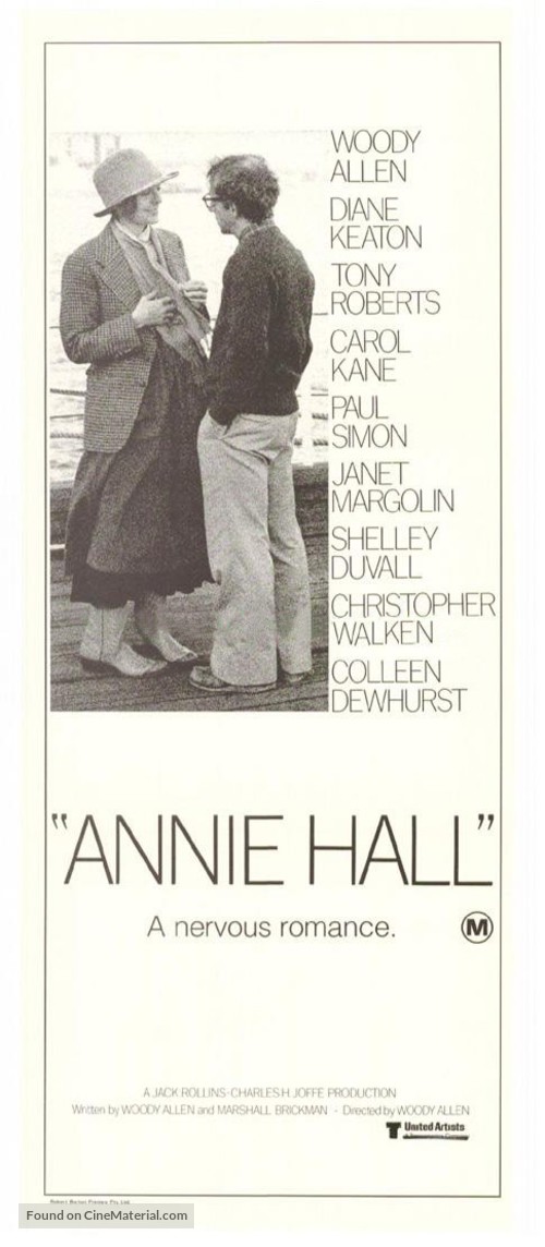 Annie Hall - Australian Movie Poster