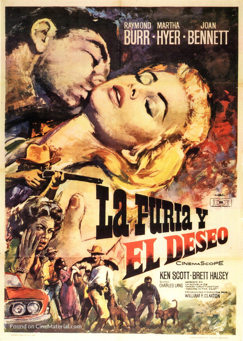 Desire in the Dust - Spanish Movie Poster