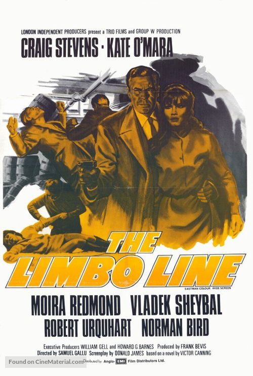 The Limbo Line - British Movie Poster
