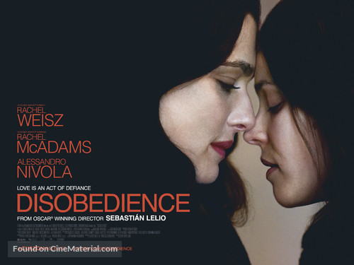 Disobedience - British Movie Poster