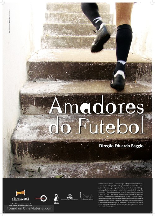 Amadores do Futebol - Brazilian Movie Poster