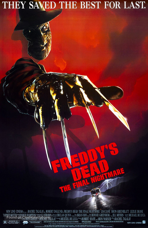 Freddy&#039;s Dead: The Final Nightmare - Theatrical movie poster