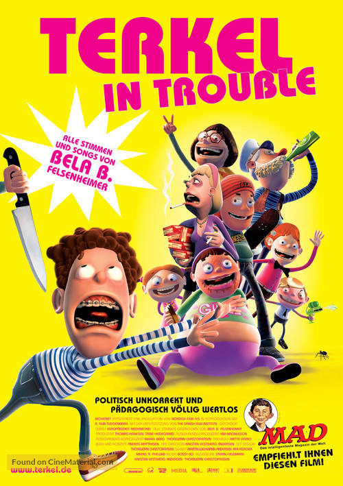 Terkel In Trouble - German Movie Poster