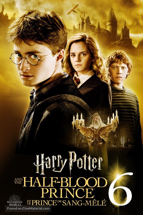 Harry Potter and the Half-Blood Prince - Canadian Video on demand movie cover