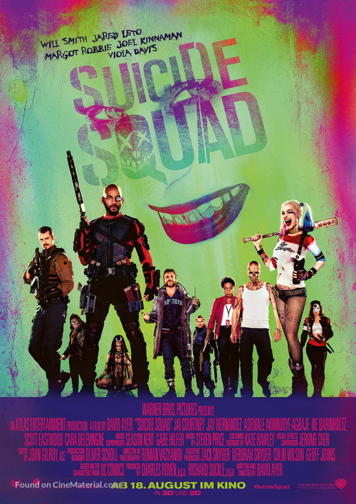 Suicide Squad - German Movie Poster