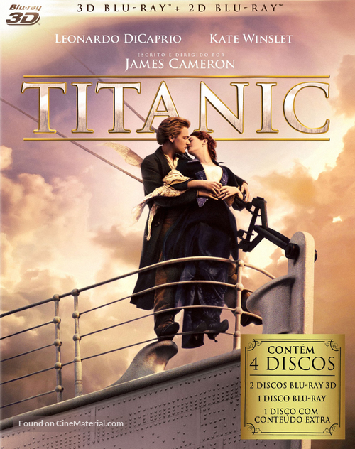 Titanic - Spanish Blu-Ray movie cover