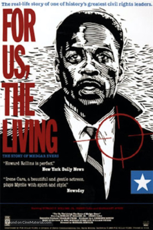 &quot;American Playhouse&quot; For Us the Living: The Medgar Evers Story - Movie Cover