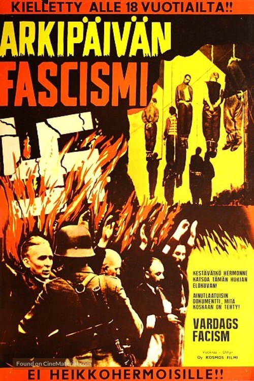 Obyknovennyy fashizm - Finnish Movie Poster
