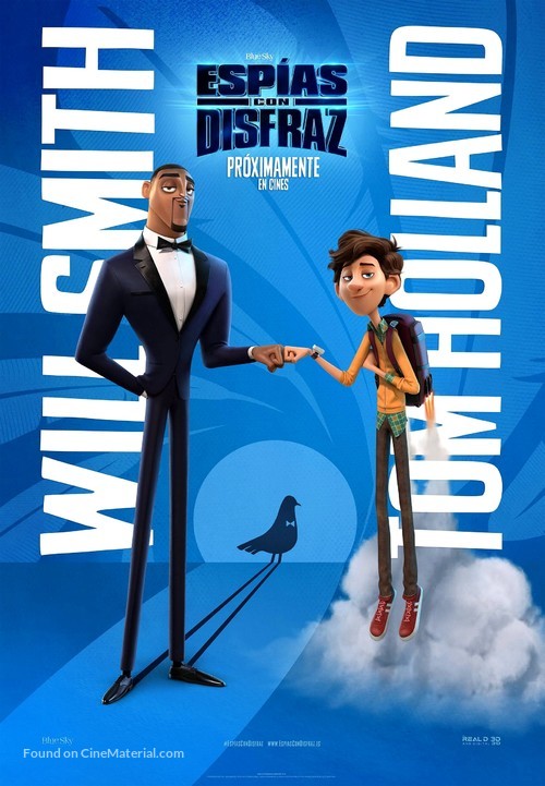 Spies in Disguise - Spanish Movie Poster