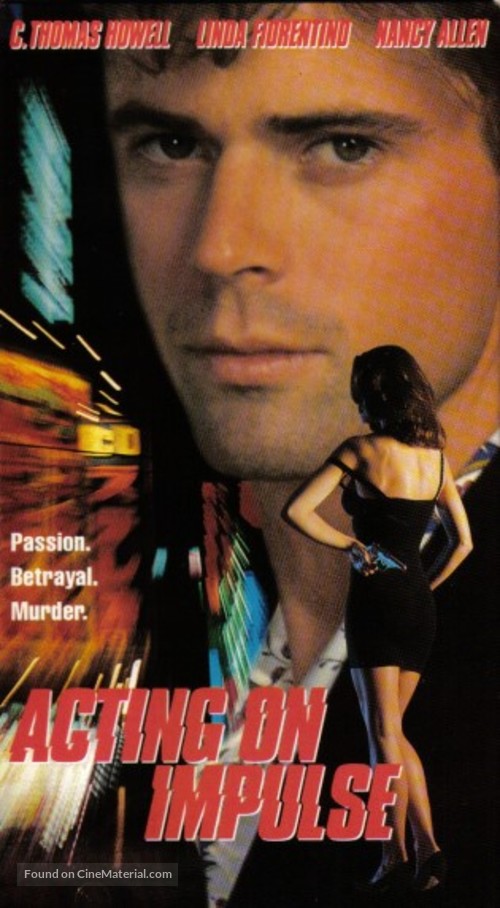 Acting on Impulse - VHS movie cover