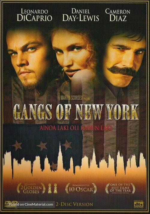 Gangs Of New York - Latvian DVD movie cover