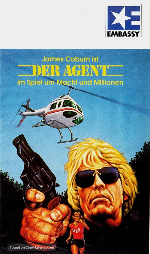 Goldengirl - German VHS movie cover