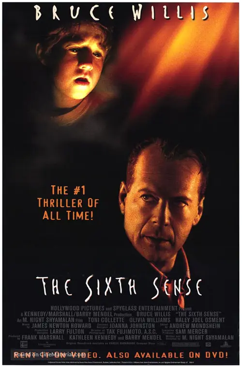 The Sixth Sense (1999) movie poster The Sixth Sense (1999) movie poster