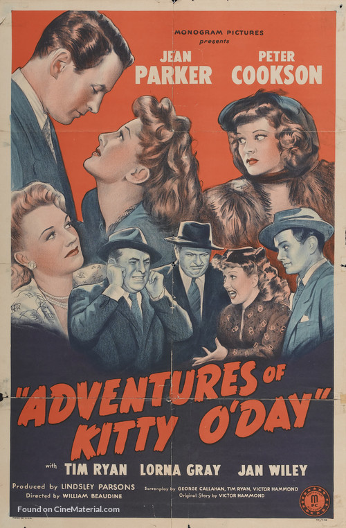 Adventures of Kitty O&#039;Day - Movie Poster